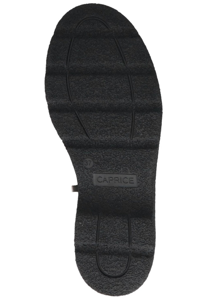 Caprice Stiefelette Leder/Textil Schwarz Warmfutter