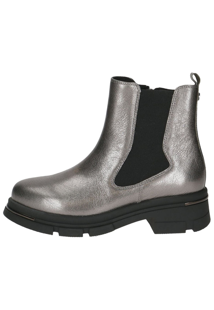 Caprice Stiefelette Leder/Textil Stone Warmfutter