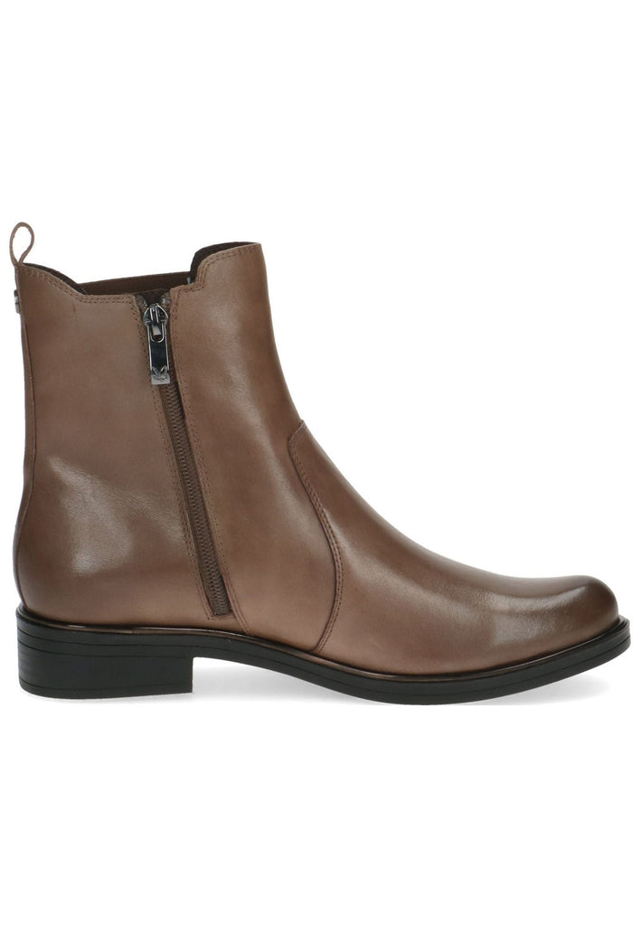 Caprice Stiefelette Leder/Textil Taupe