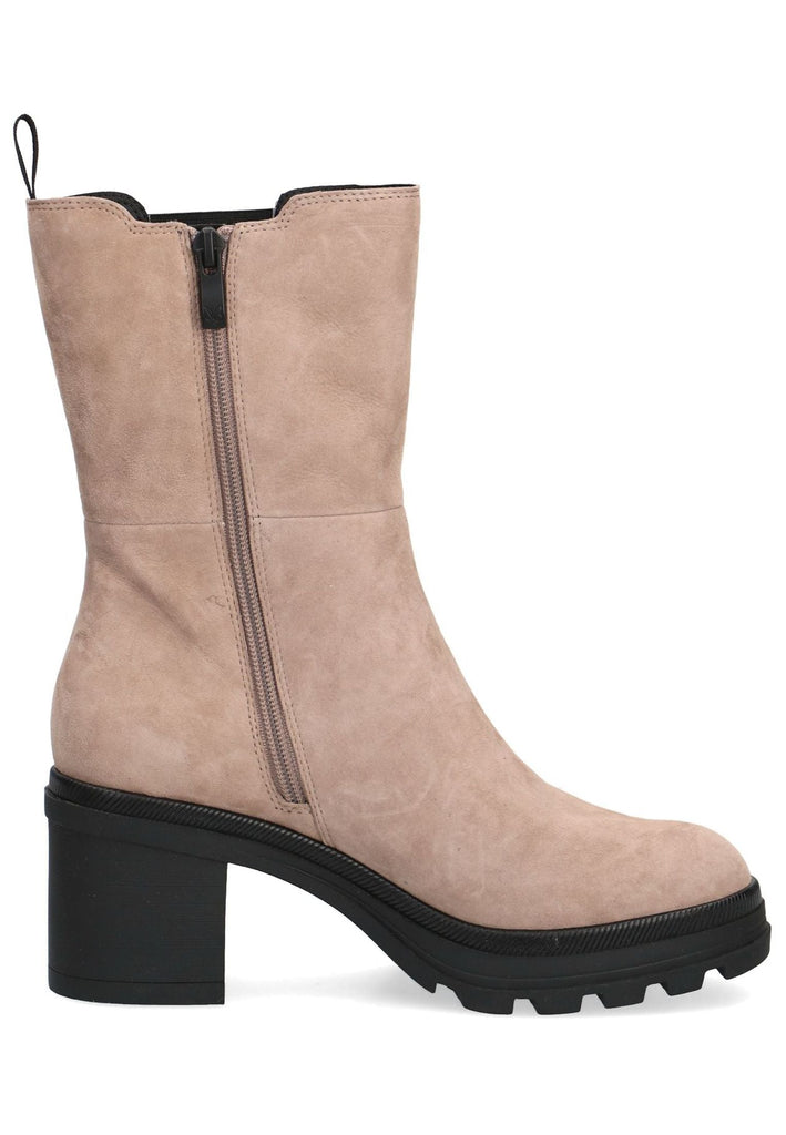 Caprice Stiefelette Leder/Textil Taupe