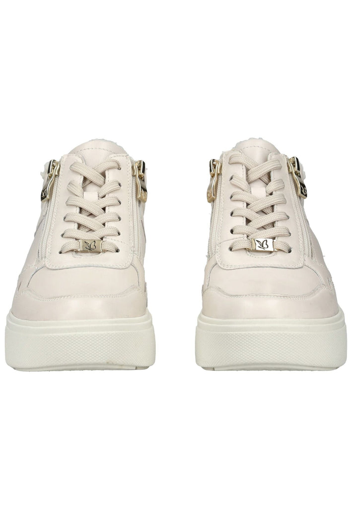 Caprice Stiefelette Leder Weiß Warmfutter