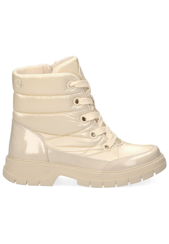 Caprice Stiefelette Lederimitat Beige