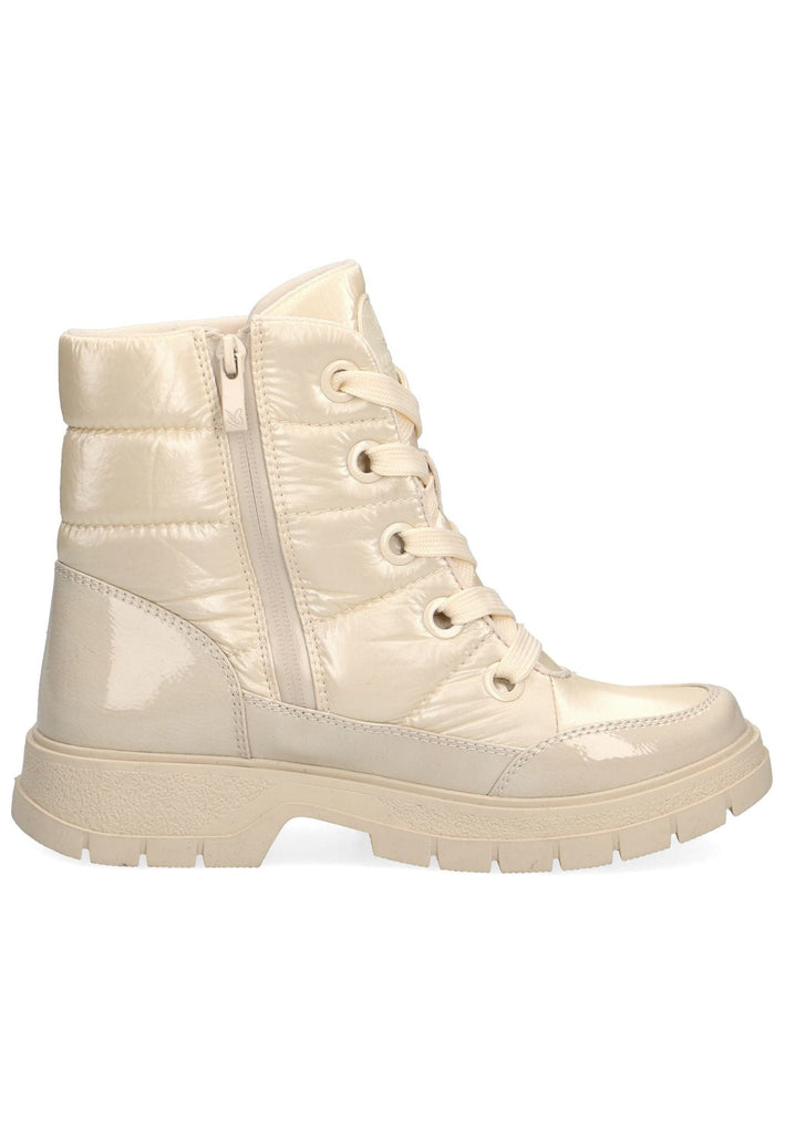 Caprice Stiefelette Lederimitat Beige