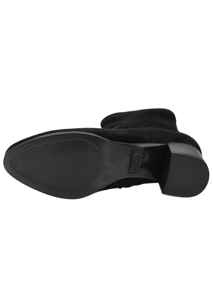 Caprice Stiefelette Lederimitat Schwarz