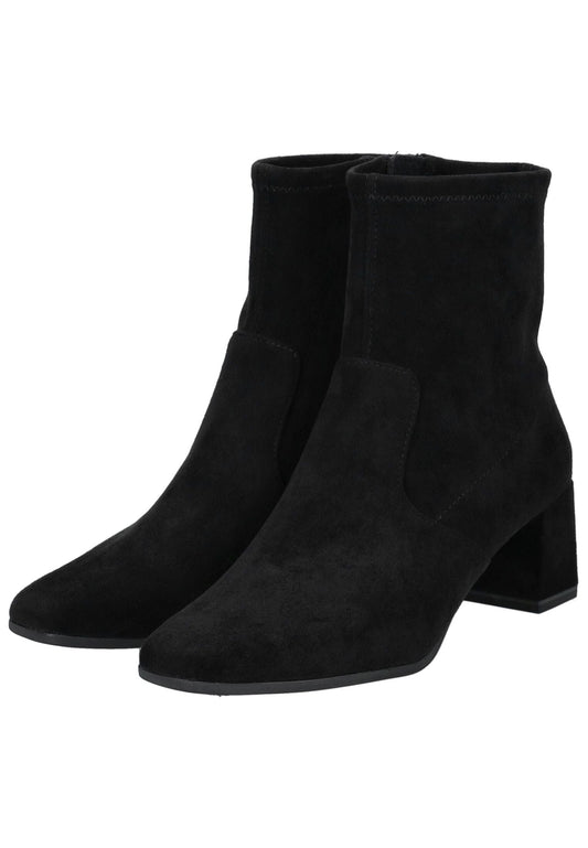 Caprice Stiefelette Lederimitat Schwarz