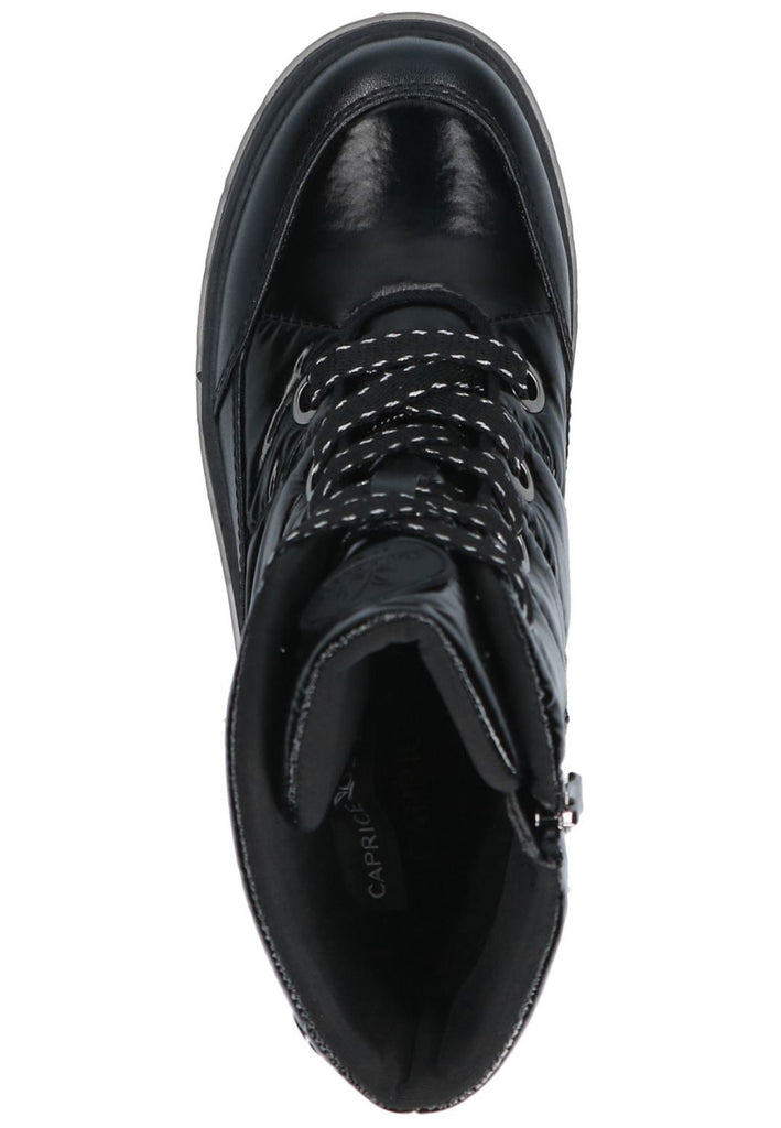 Caprice Stiefelette Lederimitat Schwarz