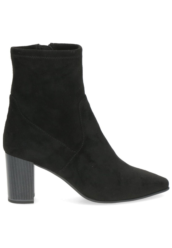 Caprice Stiefelette Lederimitat Schwarz/Schwarz