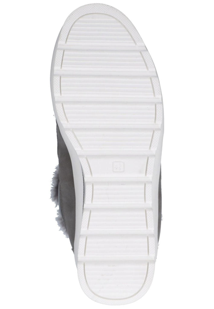 Caprice Stiefelette Lederimitat/Textil Taupe Warmfutter