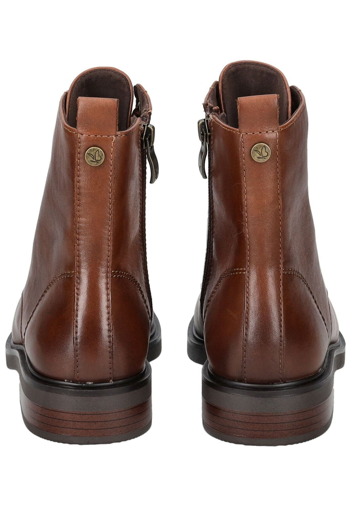 Caprice Stiefelette Nappaleder Cognac