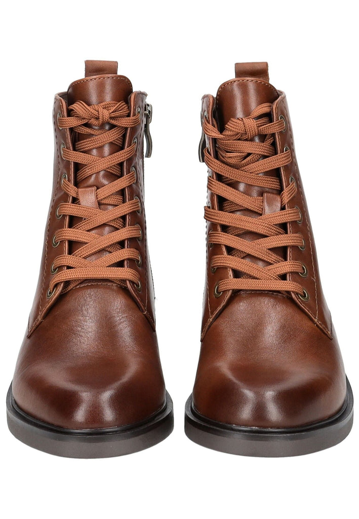 Caprice Stiefelette Nappaleder Cognac