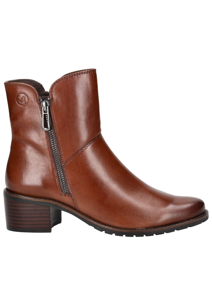 Caprice Stiefelette Nappaleder Cognac