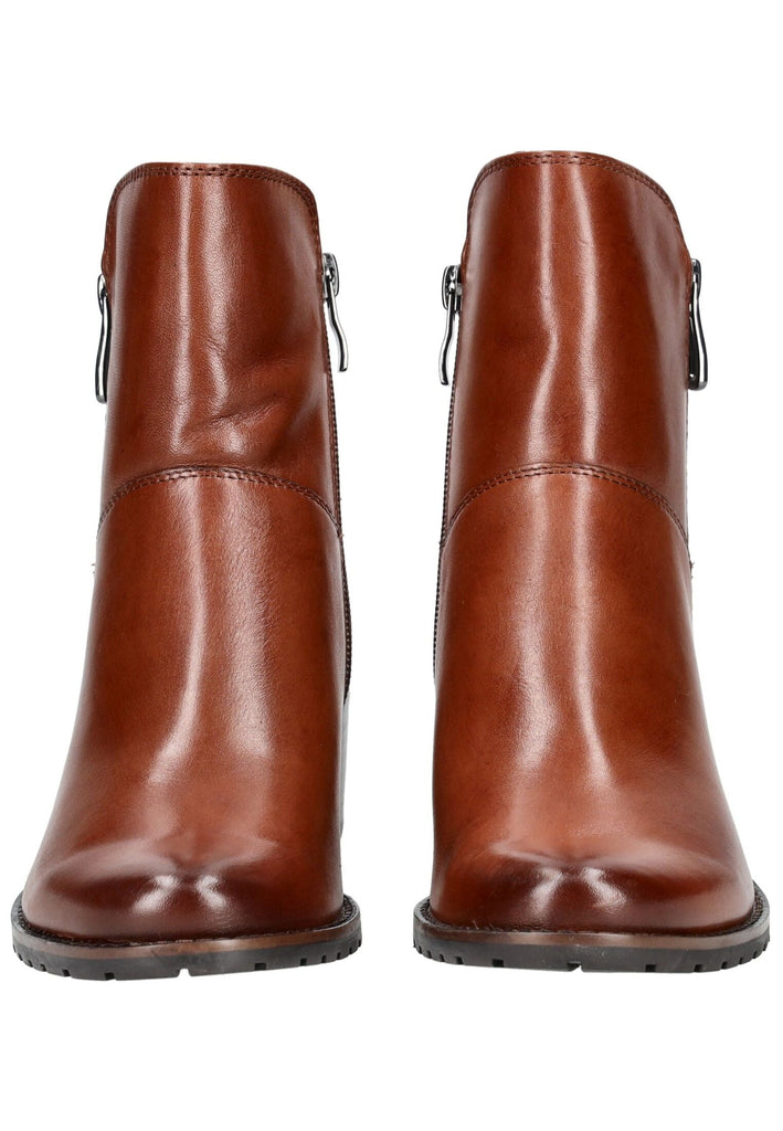 Caprice Stiefelette Nappaleder Cognac