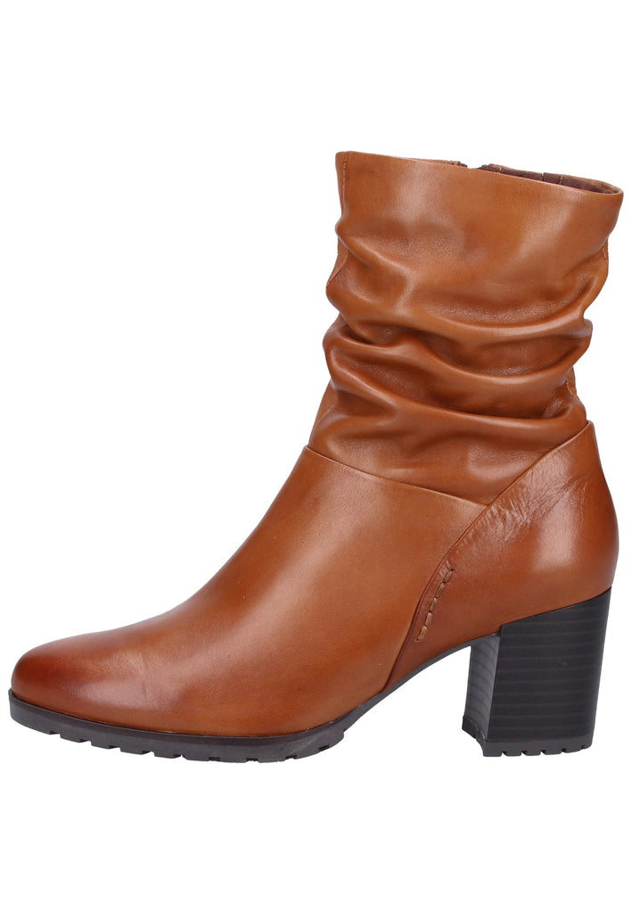 Caprice Stiefelette Nappaleder Nuss Warmfutter