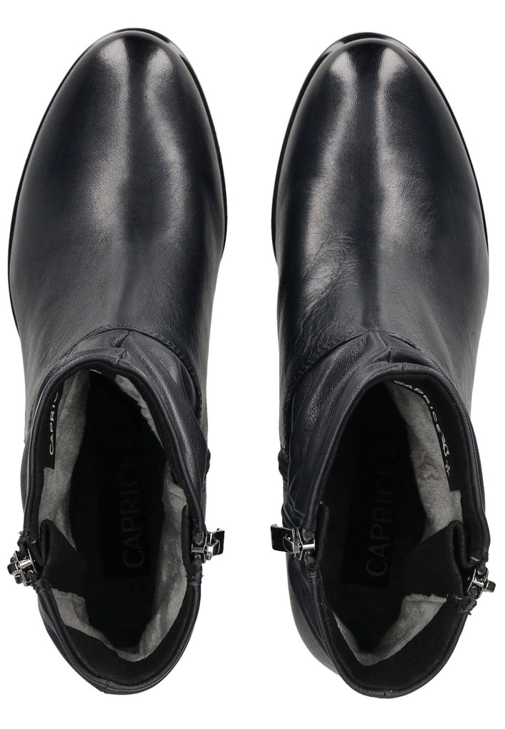 Caprice Stiefelette Nappaleder Ocean Warmfutter