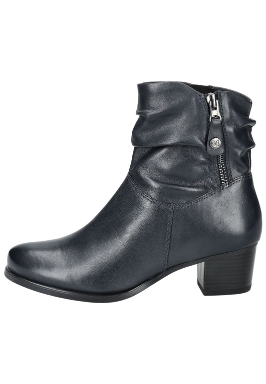 Caprice Stiefelette Nappaleder Ocean Warmfutter