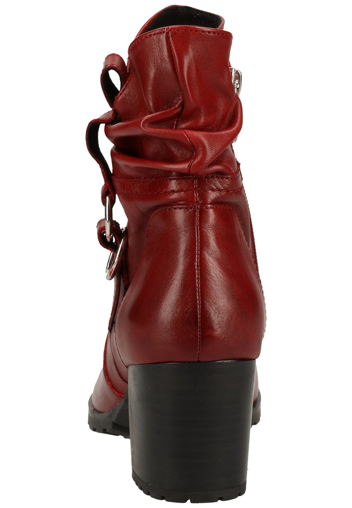 Caprice Stiefelette Nappaleder Rot