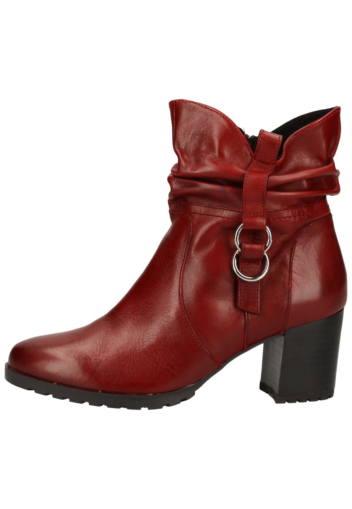 Caprice Stiefelette Nappaleder Rot