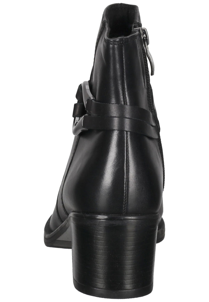 Caprice Stiefelette Nappaleder Schwarz