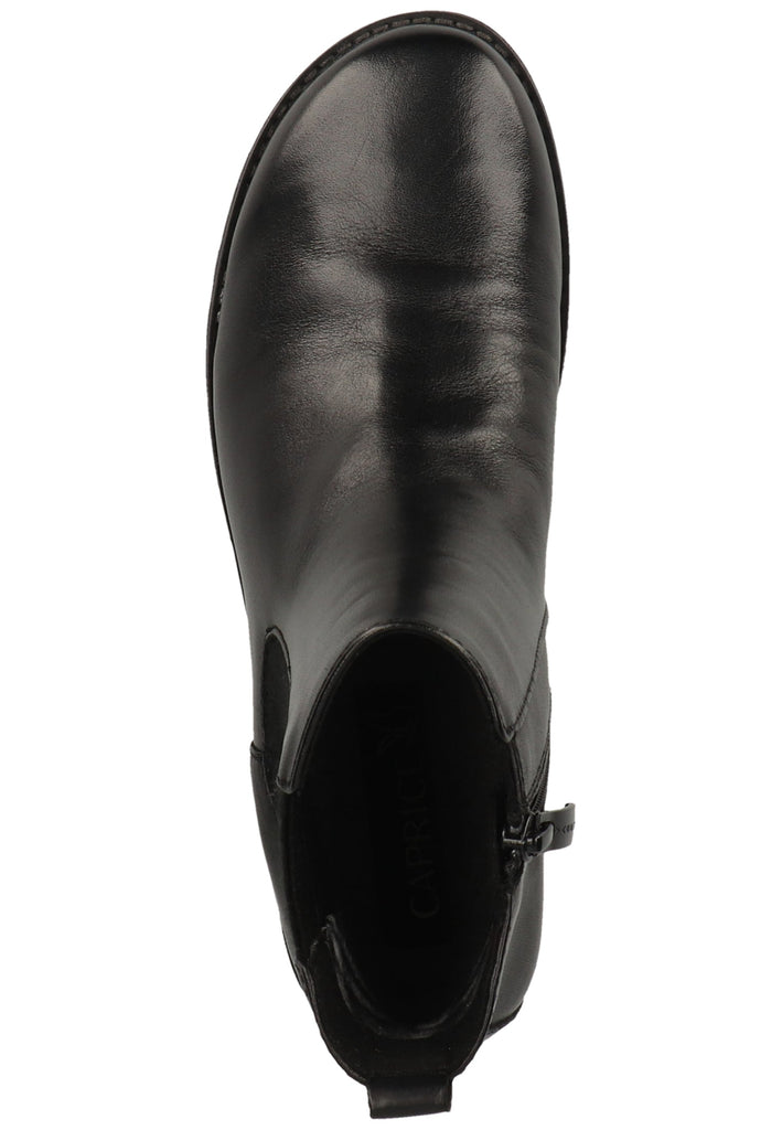 Caprice Stiefelette Nappaleder Schwarz