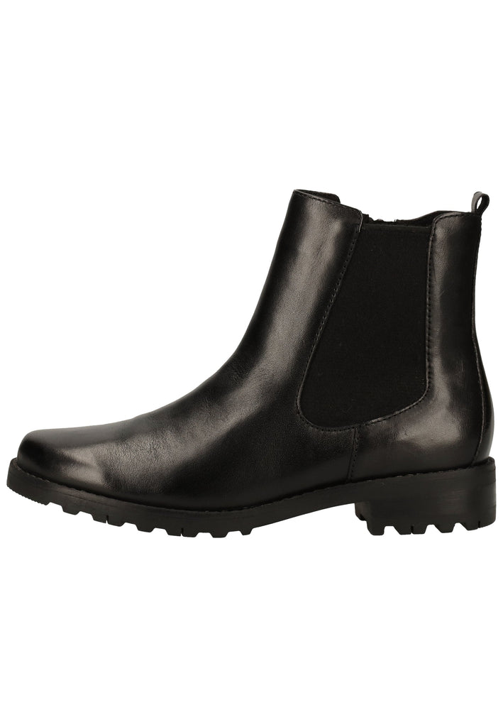 Caprice Stiefelette Nappaleder Schwarz