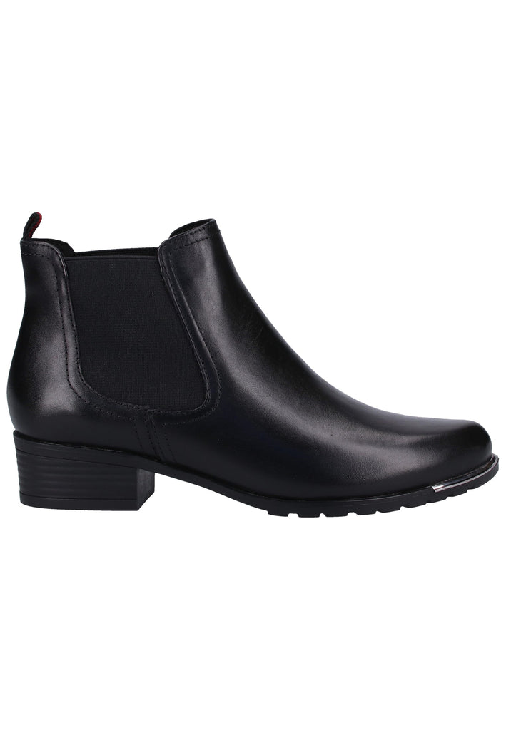 Caprice Stiefelette Nappaleder Schwarz