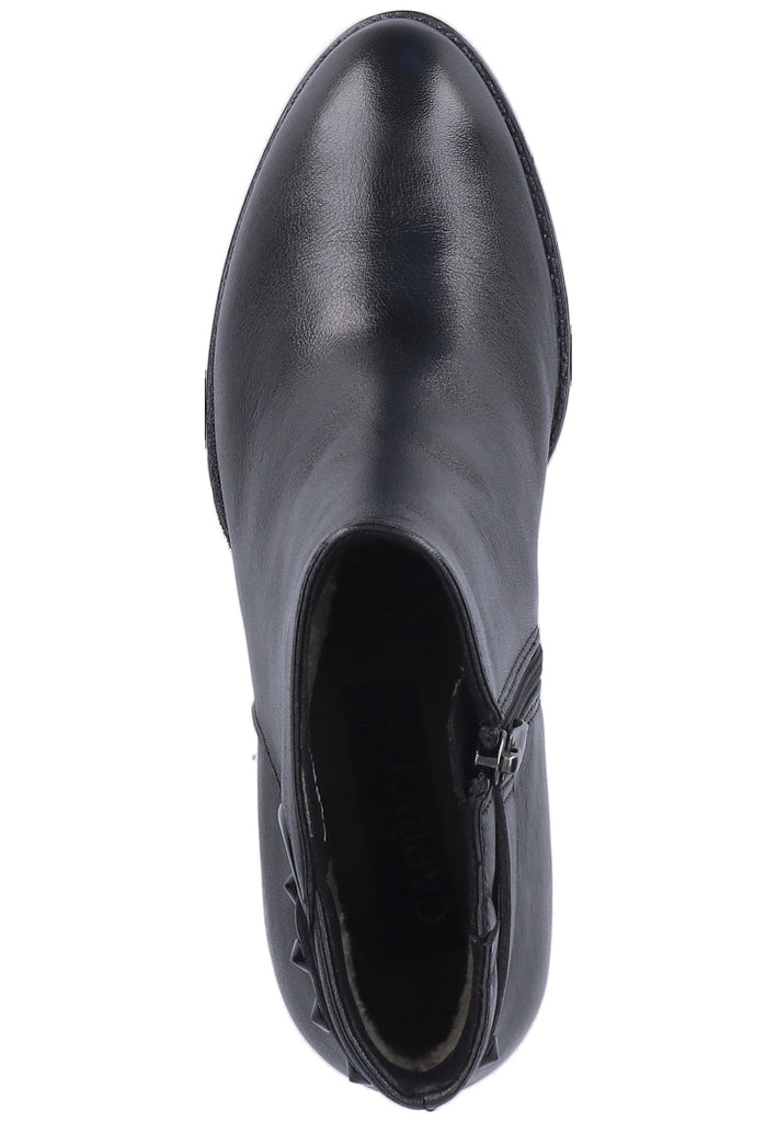 Caprice Stiefelette Nappaleder Schwarz