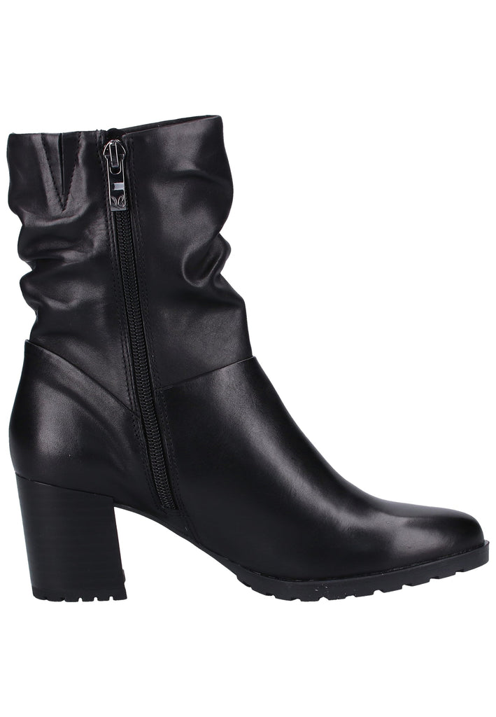 Caprice Stiefelette Nappaleder Schwarz