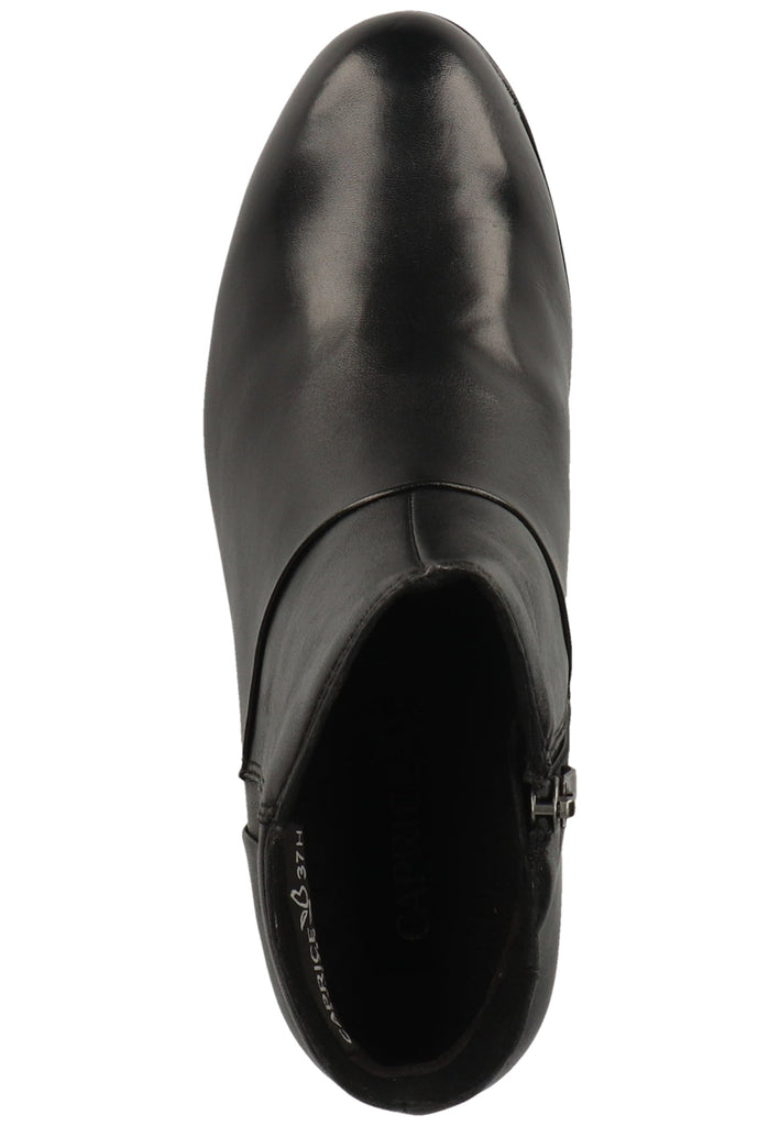 Caprice Stiefelette Nappaleder Schwarz