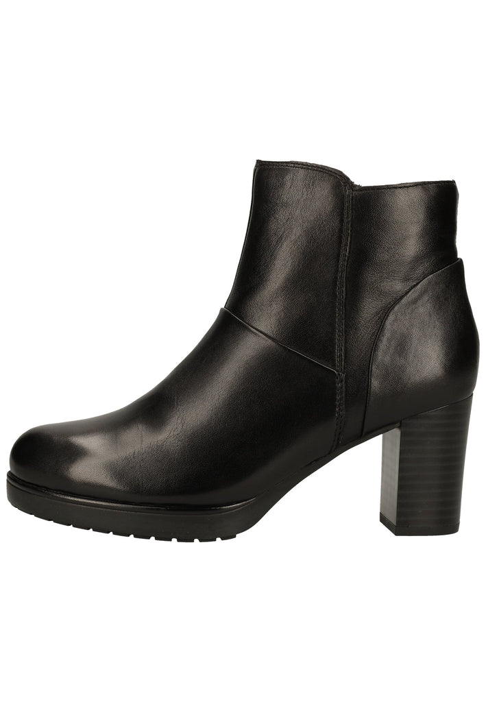 Caprice Stiefelette Nappaleder Schwarz