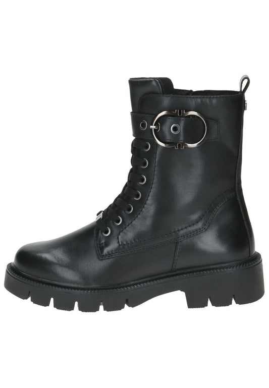 Caprice Stiefelette Nappaleder Schwarz Warmfutter