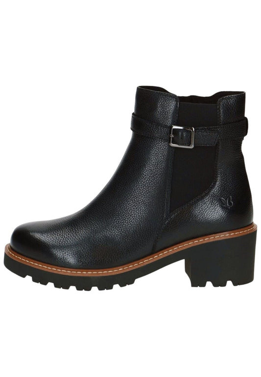 Caprice Stiefelette Nappaleder Schwarz Warmfutter
