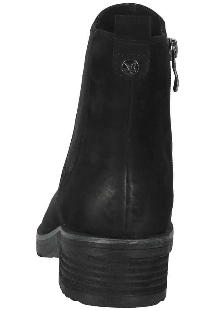 Caprice Stiefelette Nubukleder Black nubuk