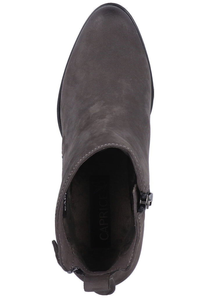 Caprice Stiefelette Nubukleder Dunkelgrau
