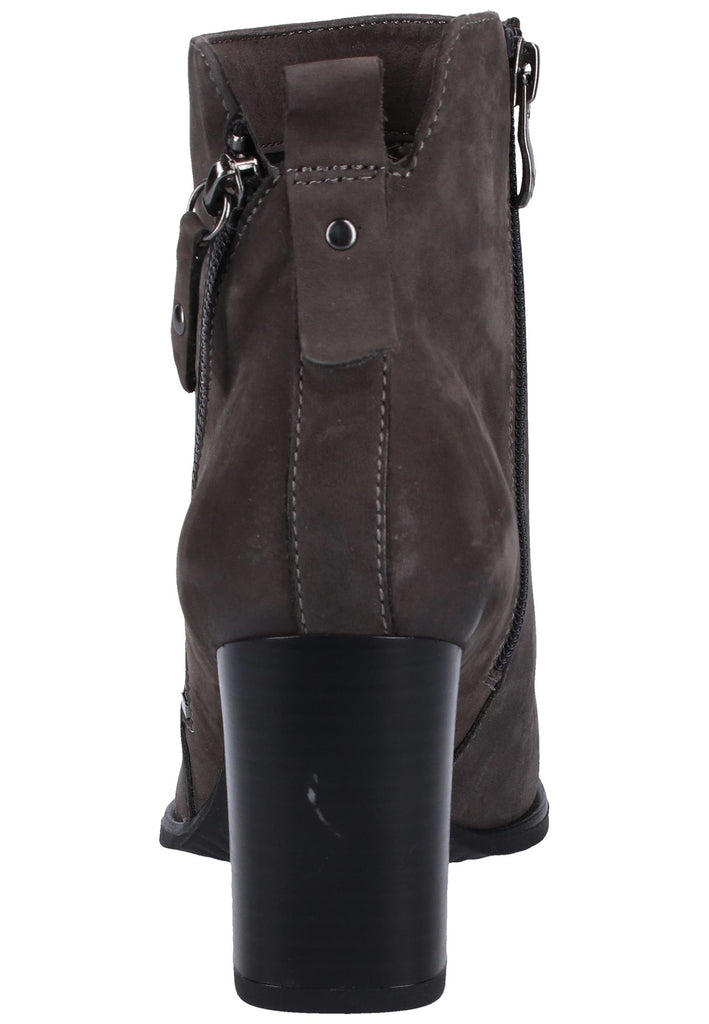 Caprice Stiefelette Nubukleder Dunkelgrau
