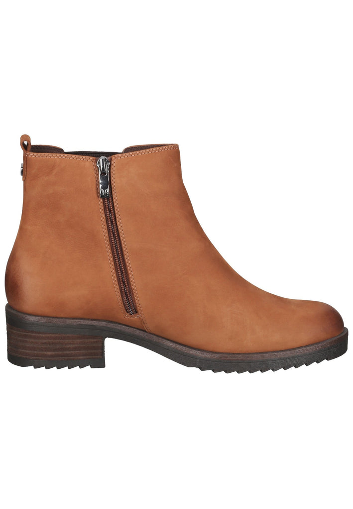 Caprice Stiefelette Nubukleder Muscat