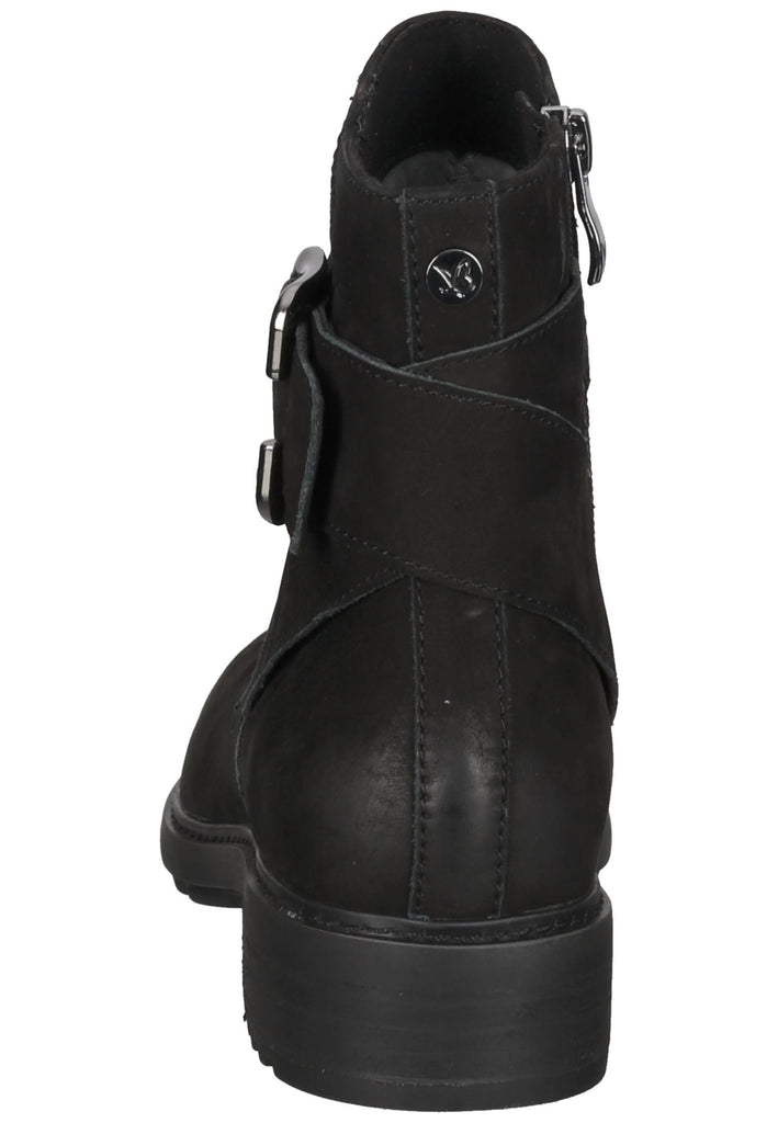 Caprice Stiefelette Nubukleder Schwarz