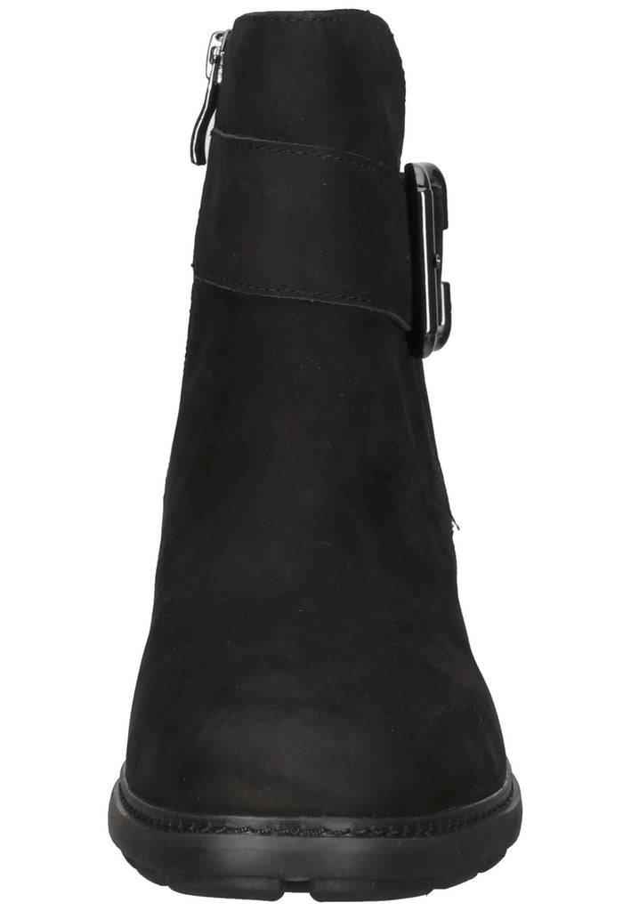 Caprice Stiefelette Nubukleder Schwarz