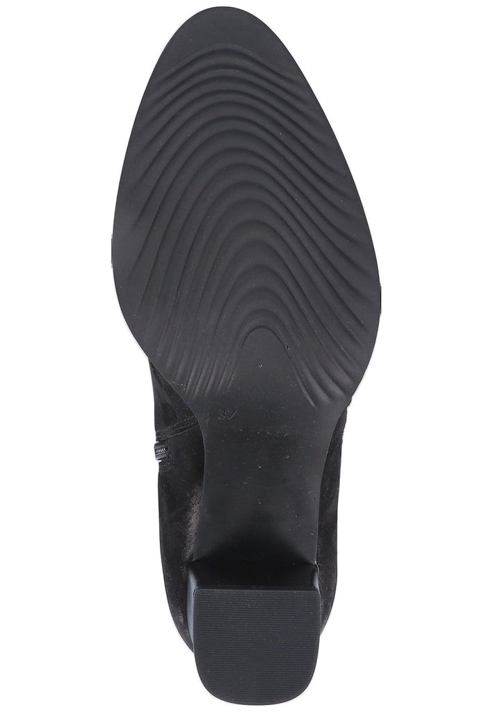 Caprice Stiefelette Nubukleder Schwarz