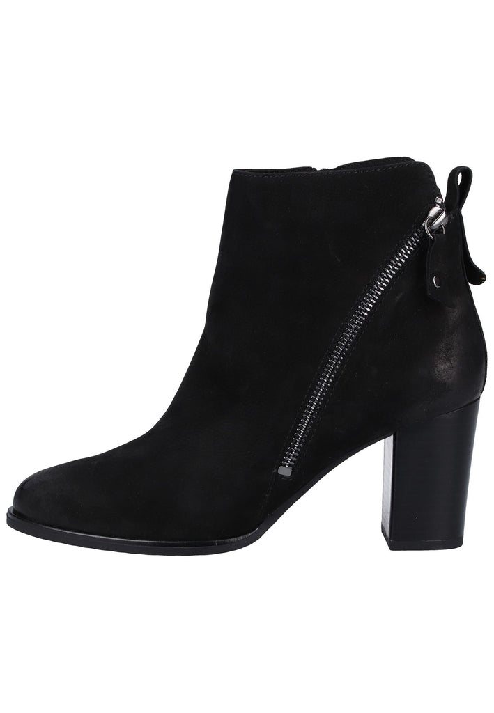 Caprice Stiefelette Nubukleder Schwarz