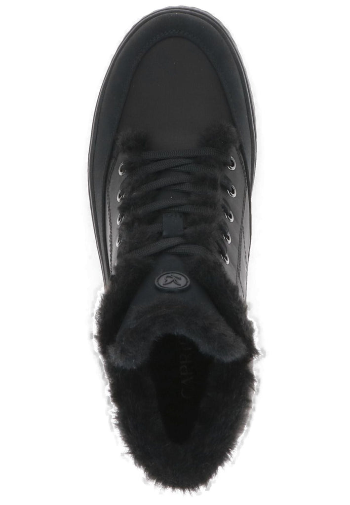 Caprice Stiefelette Synthetik/Textil Schwarz Warmfutter