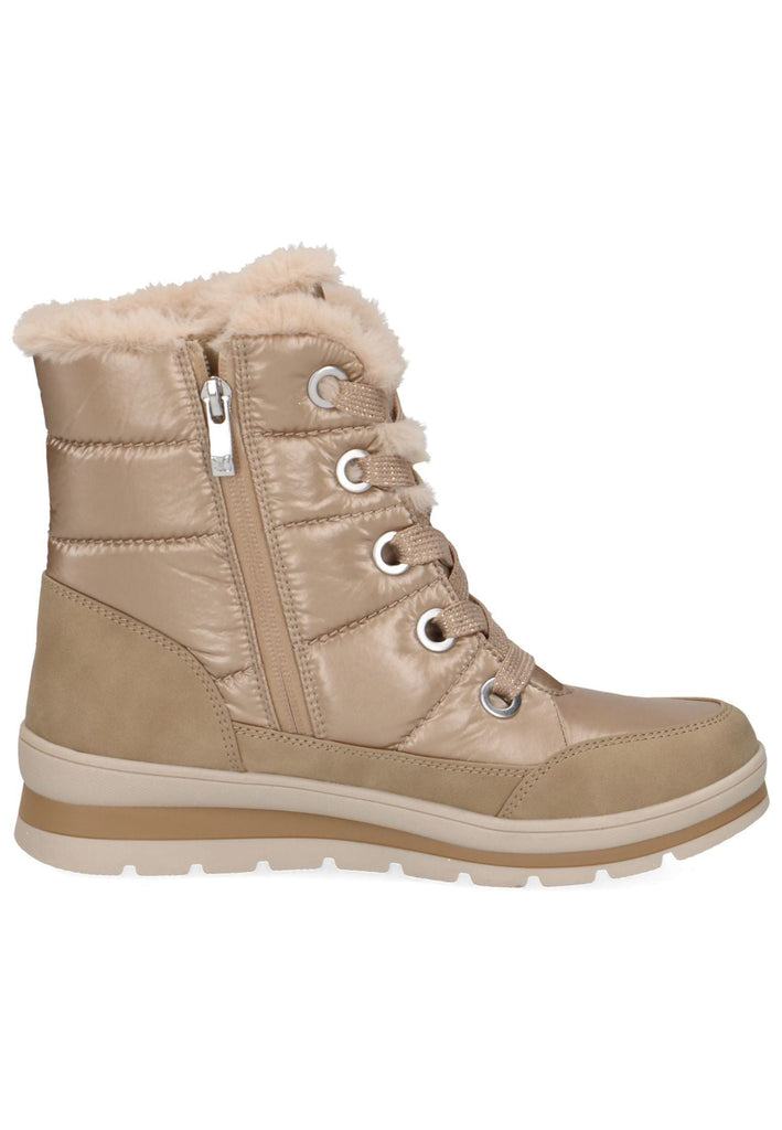 Caprice Stiefelette Textil Mud Warmfutter