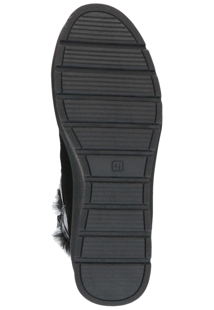 Caprice Stiefelette Textil Schwarz Warmfutter