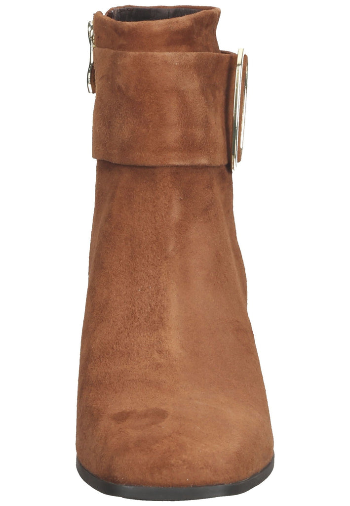 Caprice Stiefelette Veloursleder Muskat