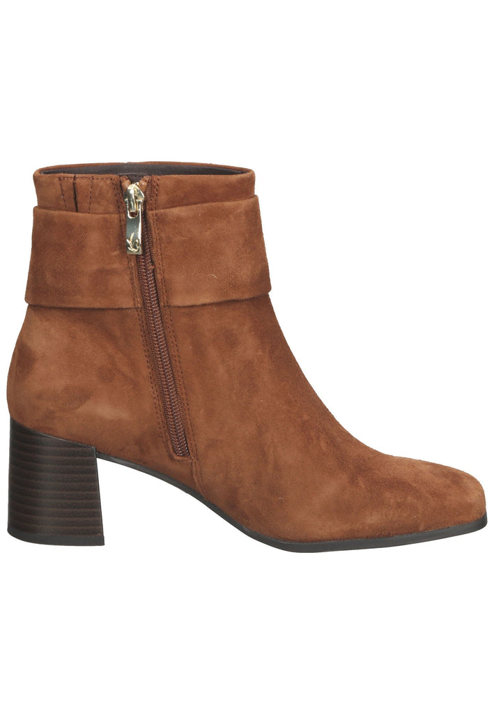 Caprice Stiefelette Veloursleder Muskat