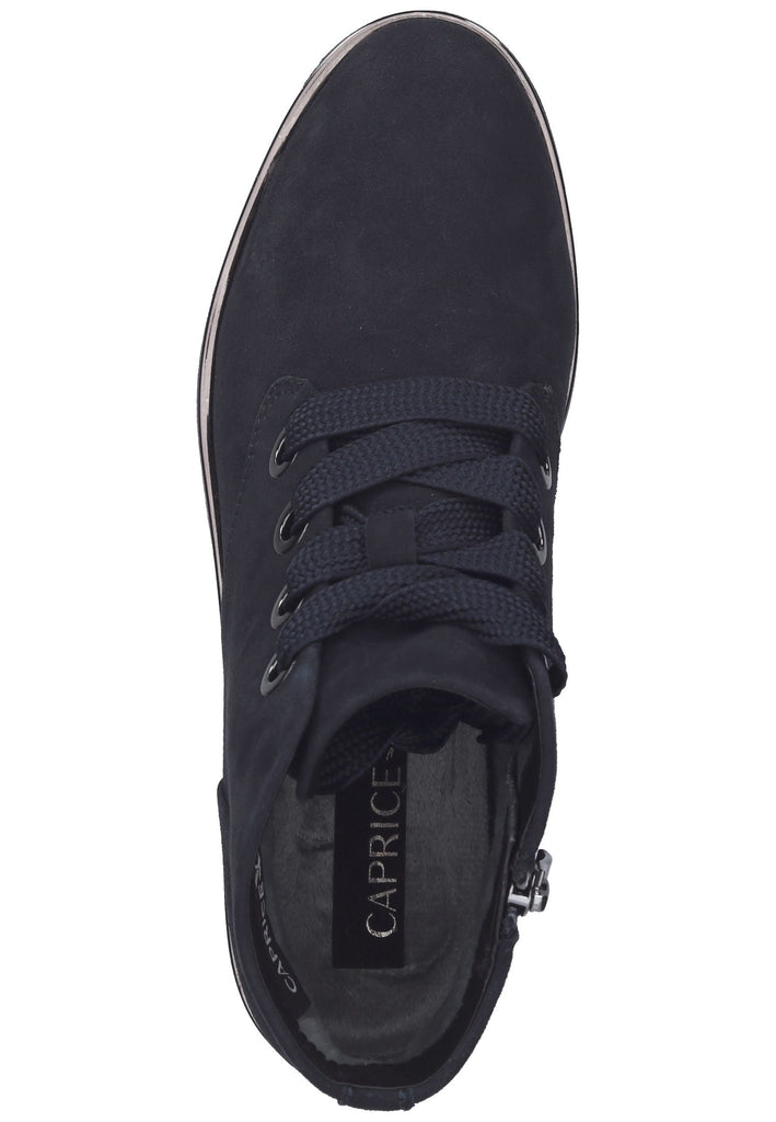 Caprice Stiefelette Veloursleder Ocean