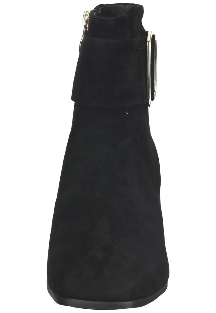 Caprice Stiefelette Veloursleder Schwarz