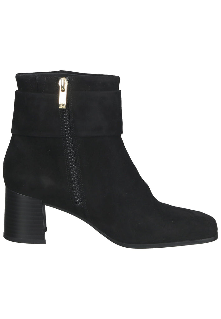 Caprice Stiefelette Veloursleder Schwarz