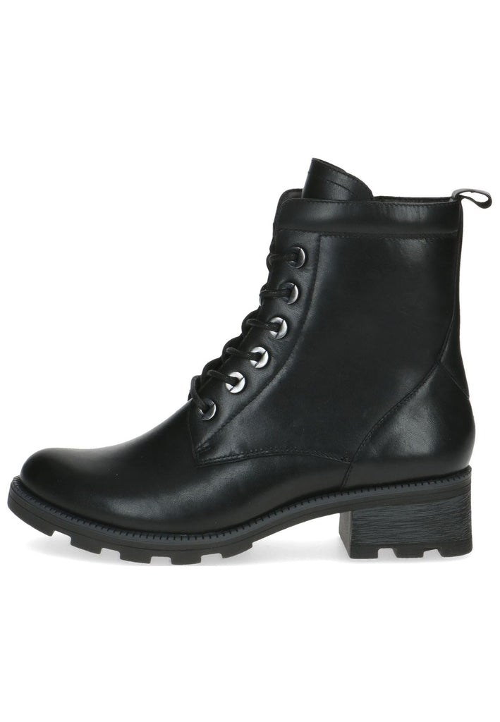 Stiefeletten Caprice Stiefelette Leder Schwarz