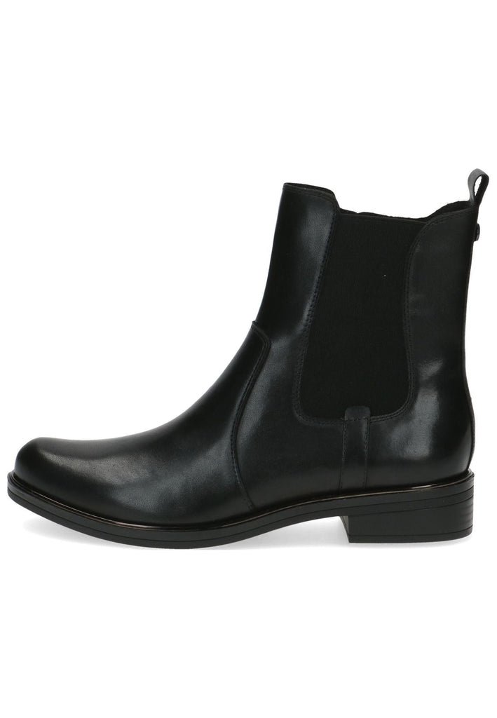 Stiefeletten Caprice Stiefelette Leder Schwarz