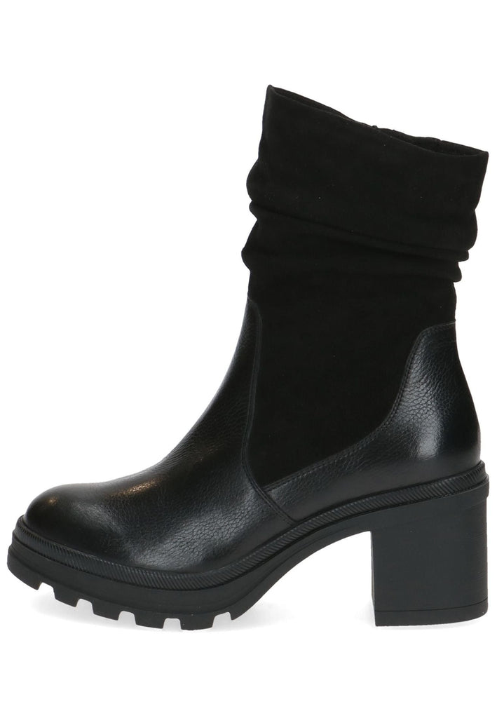 Stiefeletten Caprice Stiefelette Leder Schwarz